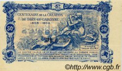50 Centimes FRANCE regionalism and various Montauban 1921 JP.083.17 AU+