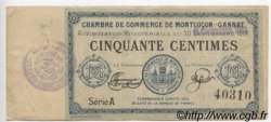 50 Centimes FRANCE regionalism and miscellaneous Montluçon, Gannat 1914 JP.084.10 F