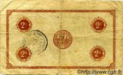 2 Francs FRANCE regionalismo e varie Montluçon, Gannat 1920 JP.084.54 MB