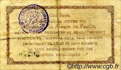50 Centimes FRANCE regionalism and various Montluçon, Gannat 1921 JP.084.56 F