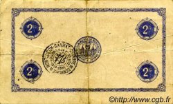 2 Francs FRANCE Regionalismus und verschiedenen Montluçon, Gannat 1921 JP.084.65 SS to VZ