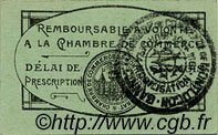 25 Centimes FRANCE regionalismo y varios Montluçon, Gannat 1918 JP.084.74 SC a FDC