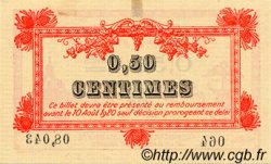 50 Centimes FRANCE regionalismo e varie Montpellier 1915 JP.085.06 BB to SPL