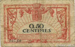 50 Centimes FRANCE régionalisme et divers Montpellier 1917 JP.085.16 TB
