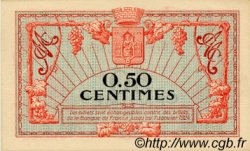 50 Centimes FRANCE regionalismo e varie Montpellier 1921 JP.085.22 BB to SPL