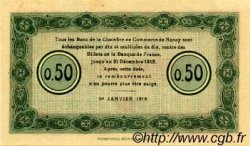 50 Centimes FRANCE regionalism and various Nancy 1916 JP.087.07 VF - XF