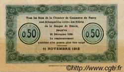 50 Centimes FRANCE regionalismo y varios Nancy 1918 JP.087.22 MBC a EBC