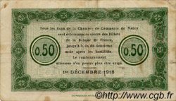 50 Centimes FRANCE regionalism and miscellaneous Nancy 1918 JP.087.28 F