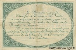 2 Francs FRANCE Regionalismus und verschiedenen Nantes 1918 JP.088.02 SS to VZ