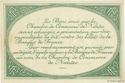 2 Francs FRANCE regionalismo y varios Nantes 1918 JP.088.10 SC a FDC