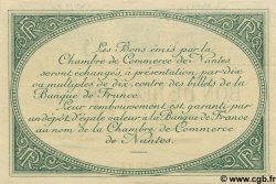 2 Francs FRANCE Regionalismus und verschiedenen Nantes 1918 JP.088.12 SS to VZ