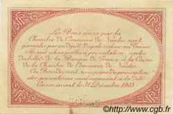 50 Centimes FRANCE regionalismo e varie Nantes 1918 JP.088.16 AU a FDC