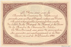1 Franc FRANCE regionalismo y varios Nantes 1918 JP.088.27 SC a FDC