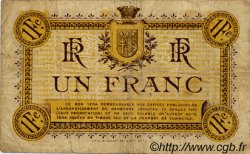 1 Franc FRANCE Regionalismus und verschiedenen Narbonne 1917 JP.089.15 S
