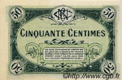 50 Centimes FRANCE regionalismo y varios Nevers 1920 JP.090.18 SC a FDC
