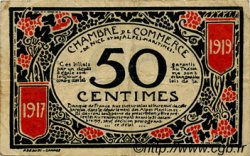 50 Centimes FRANCE régionalisme et divers Nice 1917 JP.091.04 TB