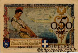 50 Centimes  FRANCE régionalisme et divers Nice 1920 JP.091.09 TB