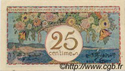 25 Centimes FRANCE regionalismo e varie Nice 1918 JP.091.16 AU a FDC