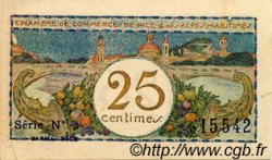 25 Centimes FRANCE Regionalismus und verschiedenen Nice 1918 JP.091.16 SS to VZ