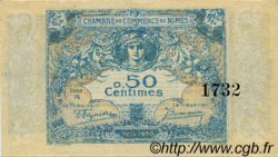 50 Centimes FRANCE regionalismo y varios Nîmes 1915 JP.092.01 SC a FDC