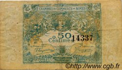 50 Centimes FRANCE régionalisme et divers Nîmes 1915 JP.092.01 TB