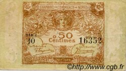 50 Centimes FRANCE Regionalismus und verschiedenen Nîmes 1915 JP.092.12 SS to VZ