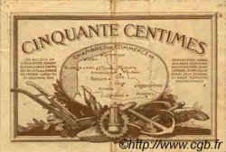 50 Centimes FRANCE Regionalismus und verschiedenen Nord et Pas-De-Calais 1918 JP.094.04 SS to VZ