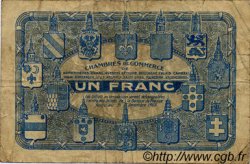 1 Franc FRANCE régionalisme et divers Nord et Pas-De-Calais 1918 JP.094.05 TB