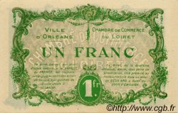 1 Franc FRANCE regionalismo e varie Orléans 1916 JP.095.12 AU a FDC