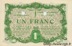 1 Franc Spécimen FRANCE regionalismo y varios Orléans 1916 JP.095.14 SC a FDC