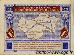 1 Franc FRANCE régionalisme et divers Orléans et Blois 1921 JP.096.07 TB