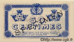 50 Centimes Spécimen FRANCE regionalismo y varios Perpignan 1915 JP.100.10 SC a FDC