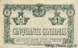 50 Centimes FRANCE regionalismo e varie Perpignan 1919 JP.100.25 BB to SPL