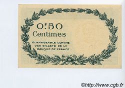 50 Centimes FRANCE regionalism and miscellaneous Perpignan 1919 JP.100.27 AU+