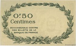50 Centimes FRANCE Regionalismus und verschiedenen Perpignan 1921 JP.100.31 fST to ST