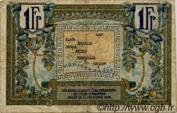 1 Franc FRANCE régionalisme et divers Alais, Arles, Avignon, Gap, Marseille, Nîmes, Toulon 1918 JP.102.12 TB