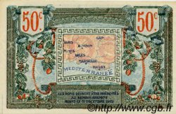 50 Centimes FRANCE regionalism and miscellaneous Alais, Arles, Avignon, Gap, Marseille, Nîmes, Toulon 1918 JP.102.13 AU+
