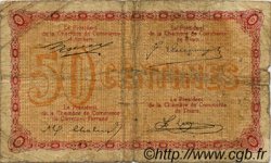 50 Centimes FRANCE régionalisme et divers Puy-De-Dôme 1918 JP.103.01 TB
