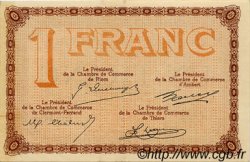 1 Franc FRANCE Regionalismus und verschiedenen Puy-De-Dôme 1918 JP.103.20 SS to VZ
