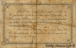 50 Centimes FRANCE régionalisme et divers Quimper et Brest 1915 JP.104.01 TB