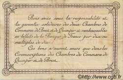 2 Francs FRANCE regionalismo e varie Quimper et Brest 1917 JP.104.09 BB to SPL