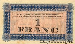 1 Franc FRANCE Regionalismus und verschiedenen Roanne 1915 JP.106.02 SS to VZ