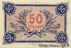 50 Centimes FRANCE regionalism and various Roanne 1915 JP.106.05 AU+
