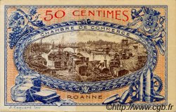 50 Centimes FRANCE Regionalismus und verschiedenen Roanne 1917 JP.106.15 SS to VZ