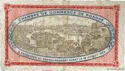 1 Franc FRANCE regionalism and various Roanne 1917 JP.106.17 F