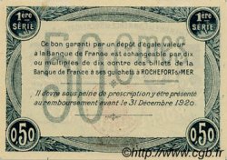 50 Centimes FRANCE régionalisme et divers Rochefort-Sur-Mer 1915 JP.107.01 SPL à NEUF