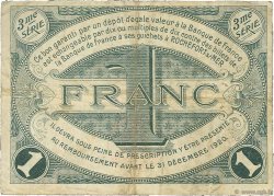 1 Franc FRANCE régionalisme et divers Rochefort-Sur-Mer 1915 JP.107.13 TB