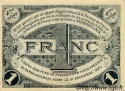 1 Franc FRANCE regionalismo y varios Rochefort-Sur-Mer 1915 JP.107.16 SC a FDC