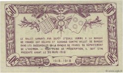 50 Centimes FRANCE regionalism and various Rodez et Millau 1915 JP.108.01 AU+
