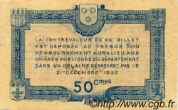 50 Centimes FRANCE regionalism and various Rodez et Millau 1917 JP.108.11 VF - XF